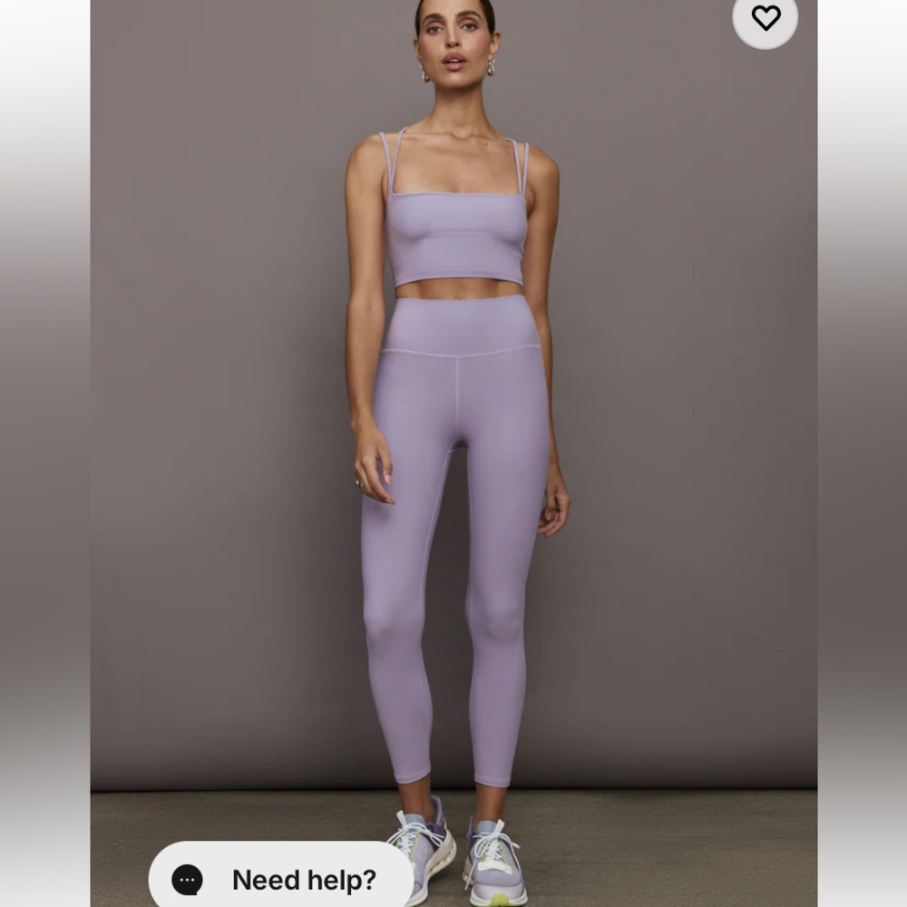 Carbon38 Lilac Workout Set - bra and leggings, NWT, size XS-XL, SELLING OUT FAST
